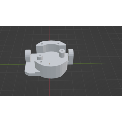 InMoov Robotic Eyes mechanism _ Eye Ball Support Hercule Right fill 15%