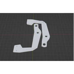 InMoov Robotic Face  and Jaw _ Jaw Support fill 90%