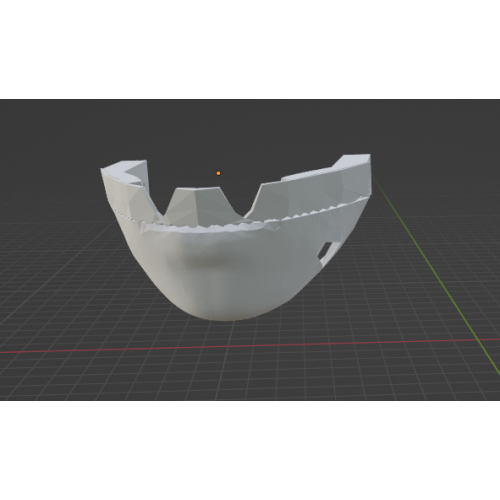 InMoov Robotic Face  and  Jaw _  Jaw fill 90%