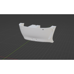InMoov Robotic Face and  Jaw _ Low Back fill 15%