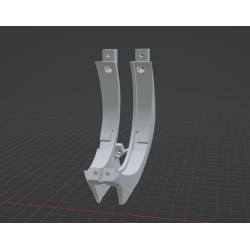 InMoov Robotic Face and  Jaw _ Side Hear fill 15%