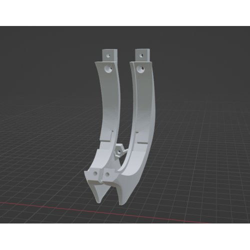 InMoov Robotic Face and  Jaw _ Side Hear fill 15%