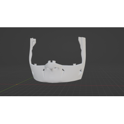 InMoov Robotic Face and  Jaw _ Top Mouth fill 15%