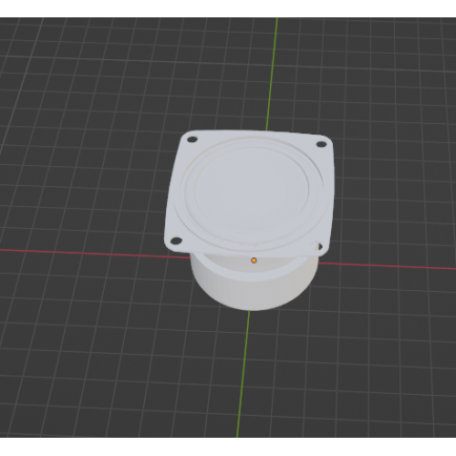InMoov Robotic Skull and Ears _ Speaker 15%