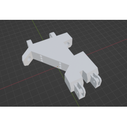 InMoov Robot Left Hand _ Left Wrist large in fill 15%