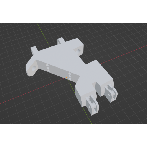 InMoov Robot Left Hand _ Left Wrist large in fill 15%