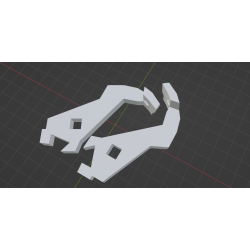 InMoov Robot Neck _ Face Holder in fill 15%