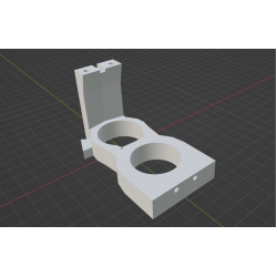 InMoov Robot Neck _ Gear Holder in fill 15%