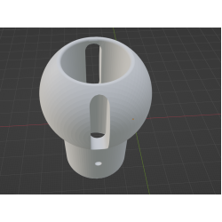 InMoov Robot Neck _ Neck Joint Lower in fill 15%
