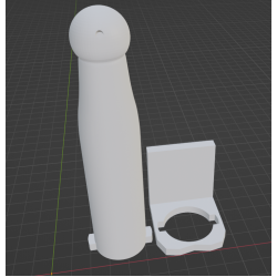 InMoov Robot Neck _ Neck Piston Front in fill 15%