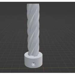 InMoov Robot Neck _ Neck Piston Side in fill 15%