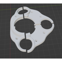 InMoov Robot Neck _ Neck Plate in fill 15%