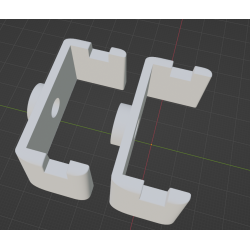 InMoov Robot Neck _ Neck Servo Holder in fill 15%