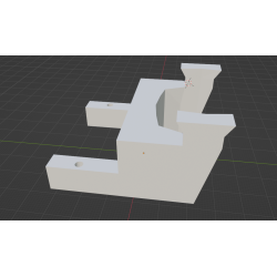 InMoov Robot Neck _ Throat Hole in fill 90%
