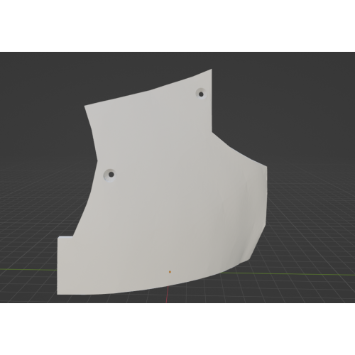 InMoov Robot Chest _ Chest Left in fill 15%