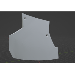 InMoov Robot Chest _ Chest Right in fill 15%