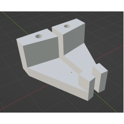 InMoov Robot Chest _  Chest Top Attach in fill 15%