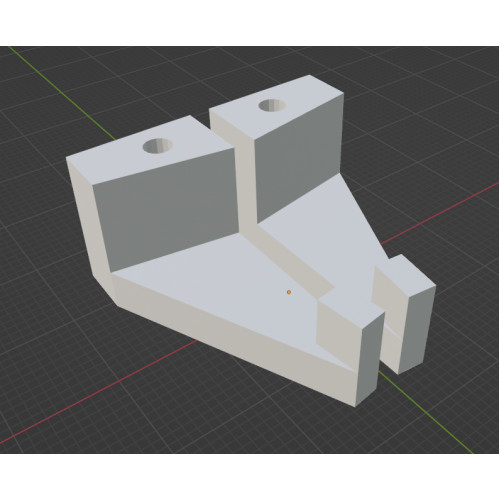 InMoov Robot Chest _  Chest Top Attach in fill 15%