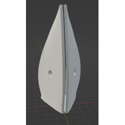 InMoov Robot Chest _  Chest Top in fill 15%