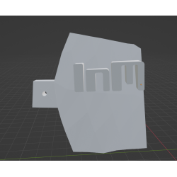 InMoov Robot Chest _ Word InMoov Right part in fill 15%