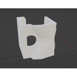 InMoov Robot Chest _ Middle Chest - PIR in fill 15%