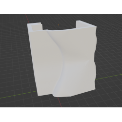 InMoov Robot Chest _ Middle Chest  in fill 15%