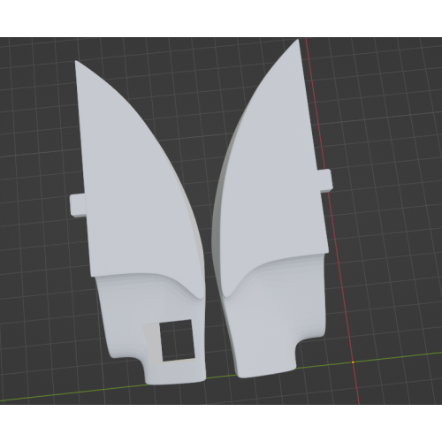 InMoov Robot Chest _ Under Kinect in fill 90%