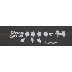 InMoov Robotic Eyes  mechanism  in fill 15%