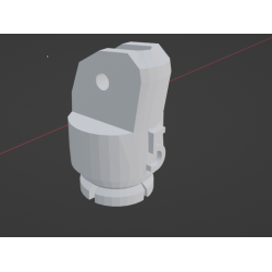 InMoov Robotic Finger Starter _ Finger Index piece number 5 in fill 15%