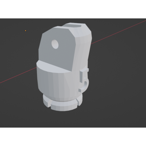 InMoov Finger Starter _ Finger Index piece number 5 in fill 90%