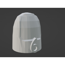 InMoov Robotic  Finger Starter _ Finger Index piece number 6 in fill 90%
