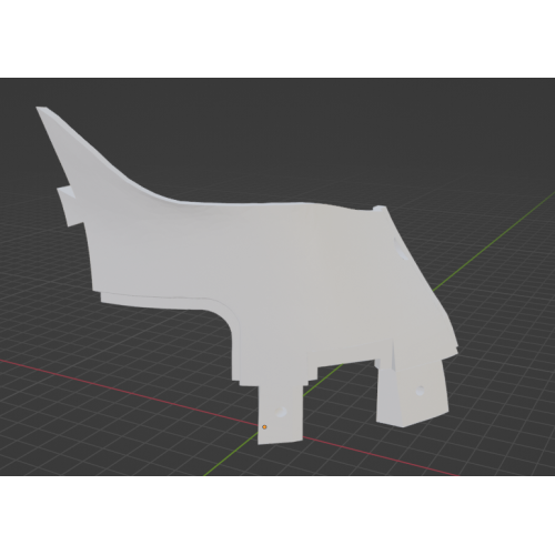 InMoov Robot Back _ Back Hips Left in fill 15%
