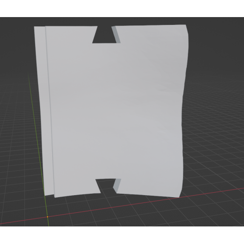 InMoov Robot Back _ Back Hips Mid in fill 15%