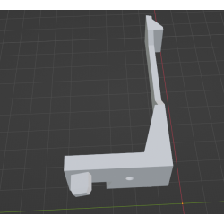 InMoov Robot Back _ Back Holder Center Left in fill 15%