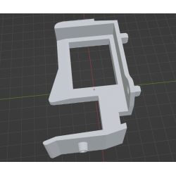 InMoov Robot Back _ Battery Holder Right in fill 15%
