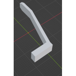 InMoov Robot Back _ Battery Pusher in fill 15%