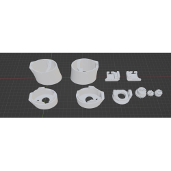 InMoov Robot Rotation Wrist in fill 15%