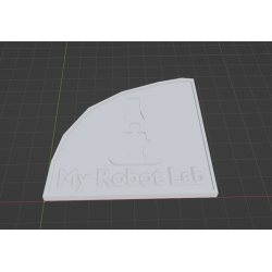 InMoov Robot Shoulder Logo Right My robot lab in fill 15%
