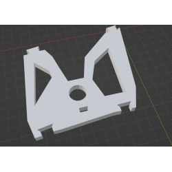 InMoov Robot Bicep High Arm Side in fill 15%