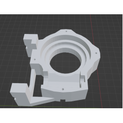 InMoov Robot Bicep Left Rot center in fill 15%