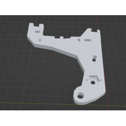 InMoov Robot Bicep Low Arm Side in fill 90%