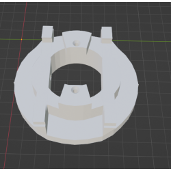 InMoov Robot Bicep _ Rot Mit in fill 15%
