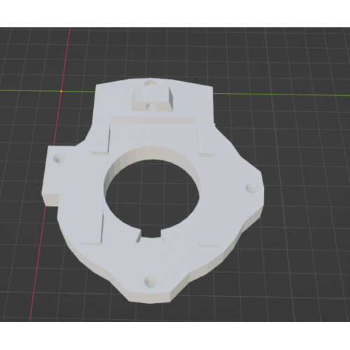 InMoov Robot Bicep _ Rot Tit in fill 90%