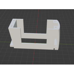 InMoov Robot Bicep _ servo holder in fill 15%