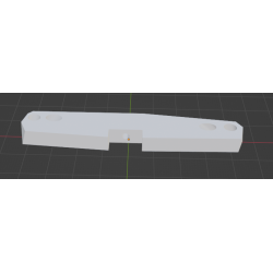 InMoov Robot Forearm and Servo Bed _ Rob Cable Back in fill 15%