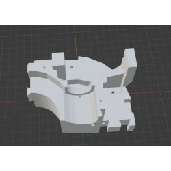 InMoov Robot Mid Stomach _ Bot Back Right in fill 15%