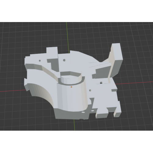 InMoov Robot Mid Stomach _ Bot Back Right in fill 15%