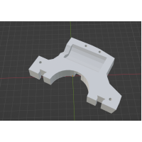 InMoov Robot Mid Stomach _ Bot Cap Left in fill 90%