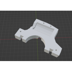 InMoov Robot Mid Stomach _ Bot Cap Left in fill 15%
