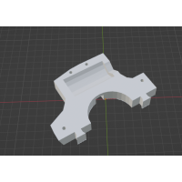 InMoov Robot Mid Stomach _ Bot Cap Right in fill 90%